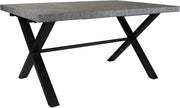 Fusion 150cm Dining Table - Stone Effect