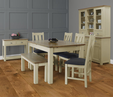 Maryland Fixed Top Dining Table - Stone