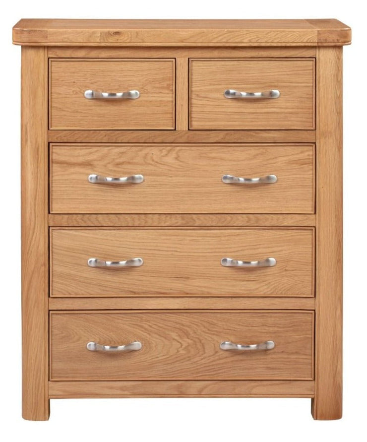 Wandsworth Oak Chest Of Drawers 2 + 3