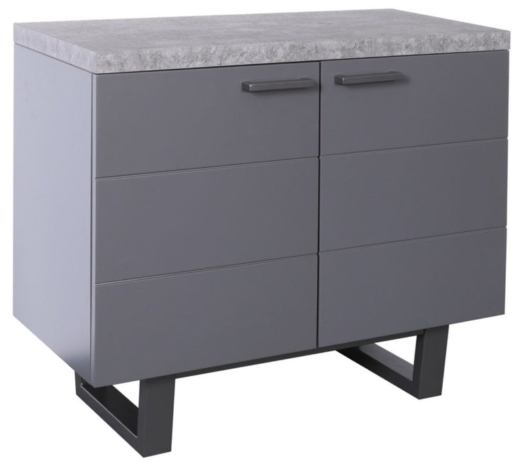 Fusion Small Sideboard - Stone Effect
