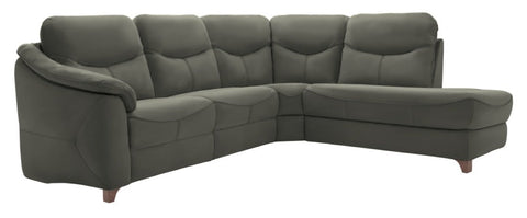 G Plan Jackson Leather 3 Seater Recliner Corner Sofa