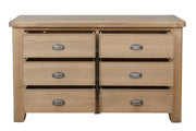 Litchfield Wooden 6 Drawer Chest Of Drawers