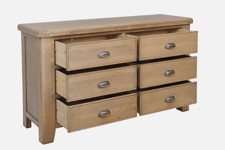 Litchfield Wooden 6 Drawer Chest Of Drawers