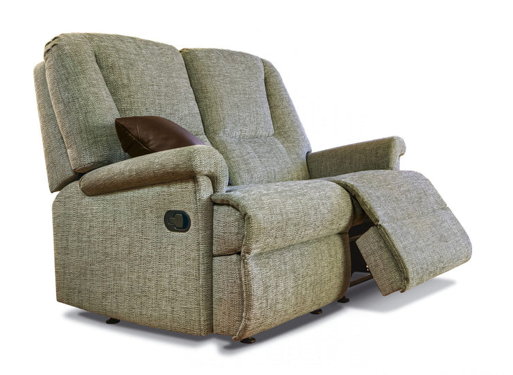 Sherborne Milburn Fabric 2 Seat Recliner Sofa