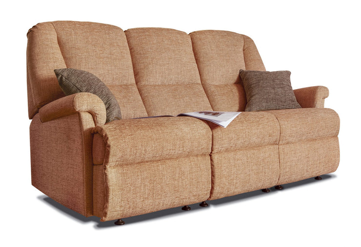 Sherborne Milburn Fabric Fixed 3 Seater Sofa