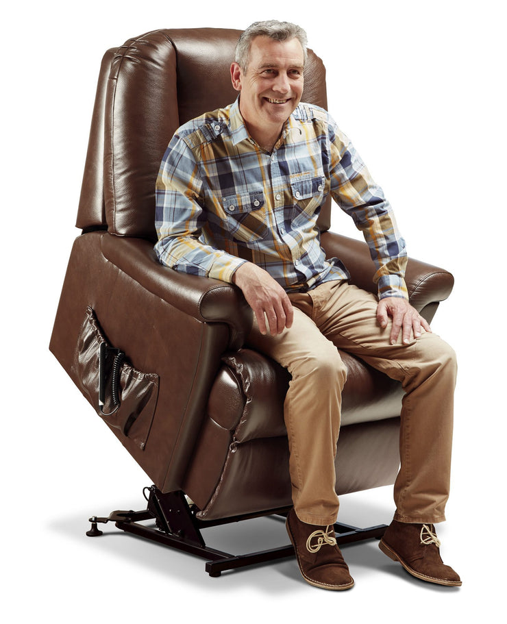 Sherborne Milburn Leather Electric Lift & Rise Recliner