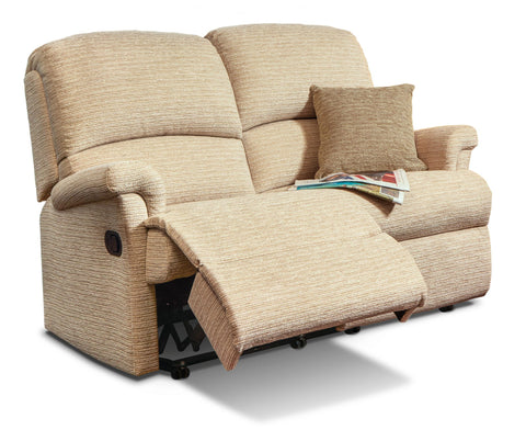 Sherborne Nevada Fabric 2 Seat Recliner Sofa