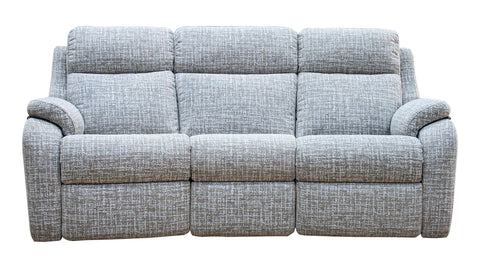 G Plan Kingsbury 3 Seat Curved Fabric Sofa